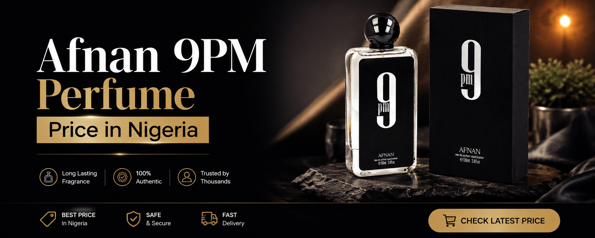 Afnan 9PM Perfume Price in Nigeria (2026): Updated Prices for 50ml & 100ml + Buying Guide